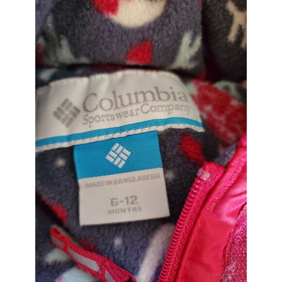Columbia Red Snuggly Bunny Bunting 6-12M EUC - Picture 5 of 6